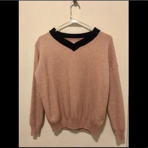 Pink color sweater